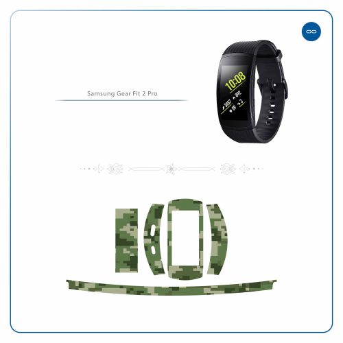 Samsung_Gear Fit 2 Pro_Army_Green_Pixel_2